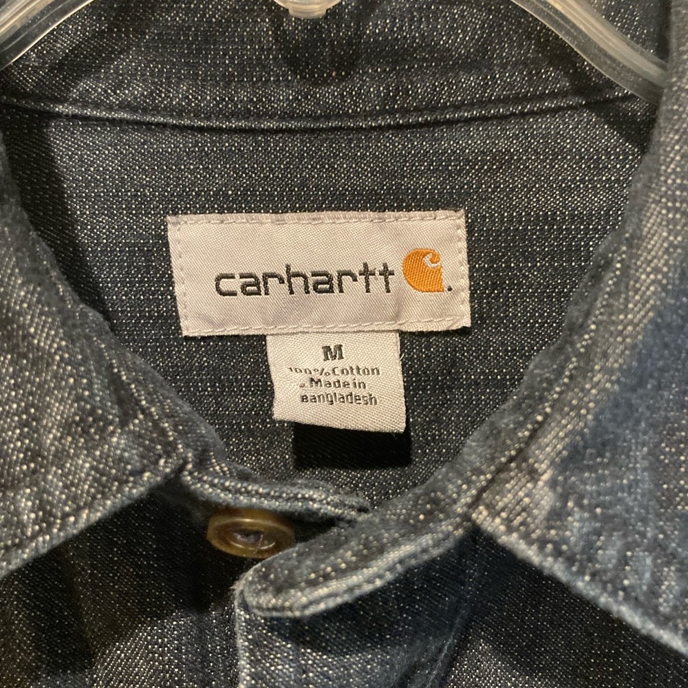 Carhartt Mens Shacket- Denim shirt/jacket -medium